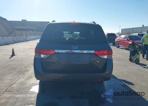 2015 Honda Odyssey Ex-L из США, поврежденный, VIN 5FNRL5H69FB036199